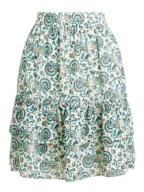 J. Crew Tiered ruffle mini skirt 3X NWT